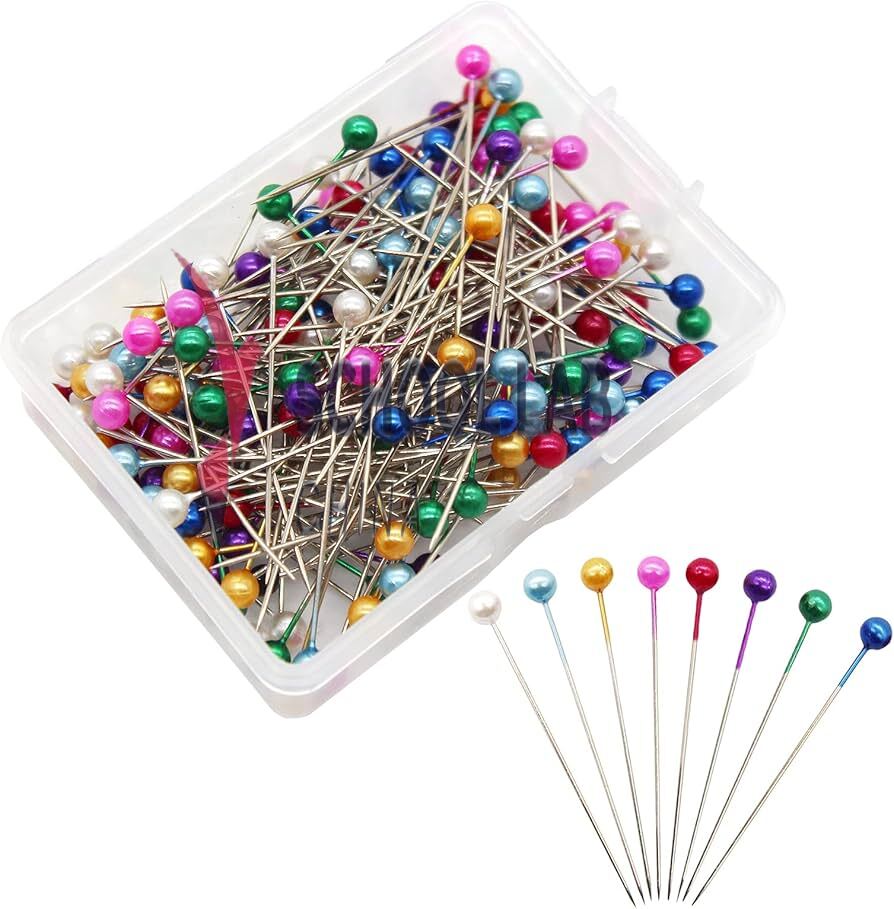 Classmates Plastic Head Pins - Pack of 200